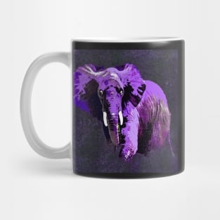 ELEPHANT PURPLE VIOLET SPARKLE Mug